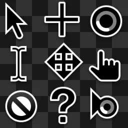 GNOME 45 animated mouse cursor