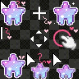 Gradient Star Cursors