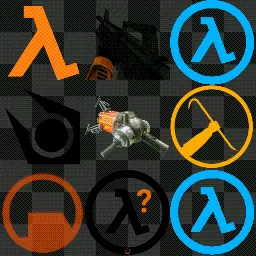 Half-Life animated mouse cursor