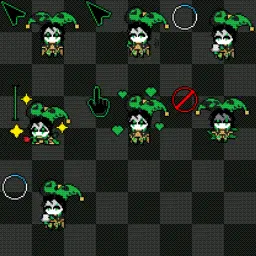Harlequin animated mouse cursor