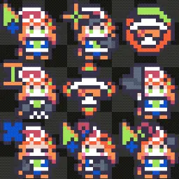 Hololive ASOBI MAWARI-TAI animated mouse cursor