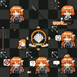 Ishmael [limbus company] animated mouse cursor