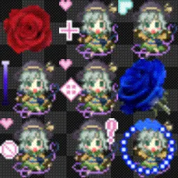 koishi komeiji animated mouse cursor