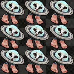 La Vacca Saturno Saturnita Brainrot Meme animated mouse cursor
