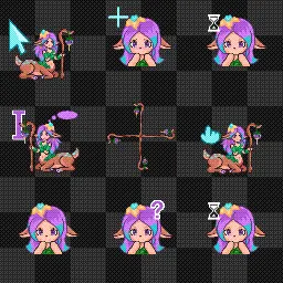 Lillia animated mouse cursor
