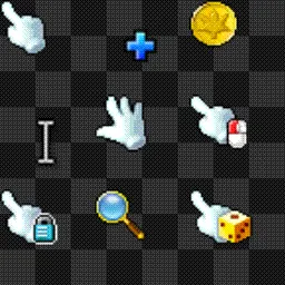 Maplestory animated mouse cursor