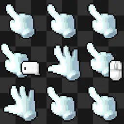 MapleStory animated mouse cursor