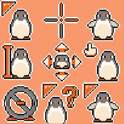 Melloinc's Penguin animated mouse cursor