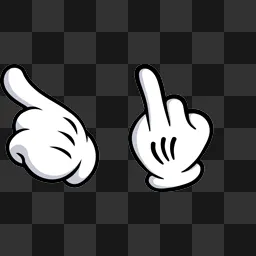 Mickey Mouse mouse cursor