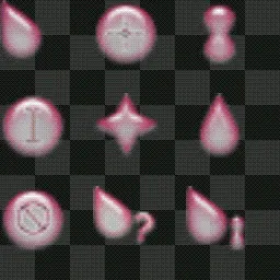 Mini drop cursors