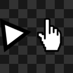 minimal TRR mouse cursor