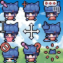 Mita Miside animated mouse cursor
