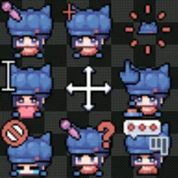 Mita (Miside) animated mouse cursor