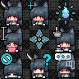 Miyabi (ZZZ) animated mouse cursor