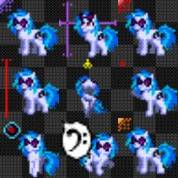 MLP Vinyl Scratch Cursor