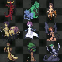 Monster Girl Cursor