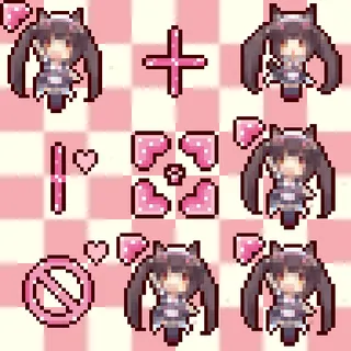 NEKOPARA Minazuki Pack animated mouse cursor