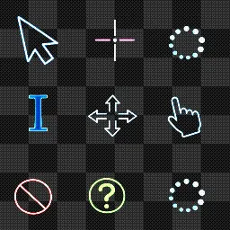 Neon Mouse mouse cursor