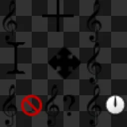note音符 animated mouse cursor
