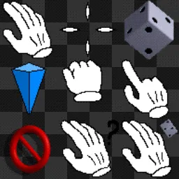 Nubby's Number Factory Cursors!