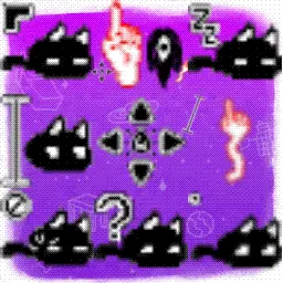 Omori mewo animated mouse cursor