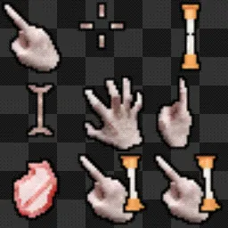 palms animated mouse cursor