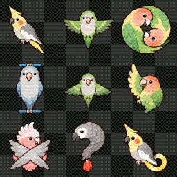 鸚鵡parrot animated mouse cursor