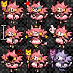 PINK - MAD MEW MEW ! animated mouse cursor