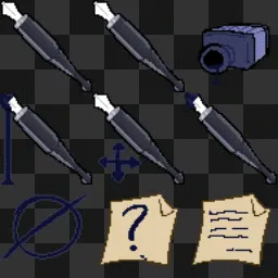 Pixel Fountain Pen Cursor