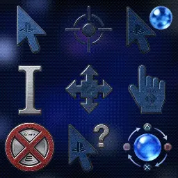 Play Station 2 mouse cursor