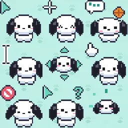 Pochacco animated mouse cursor