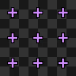 Purple Cross mouse cursor