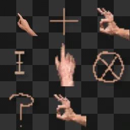realistic hand mouse cursor