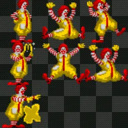 Ronald Doll mouse cursor