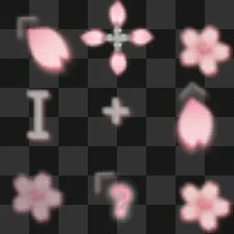 Sakura animated mouse cursor