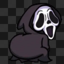 Scream Twerk animated mouse cursor