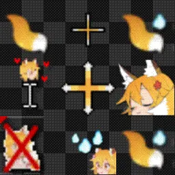 Sewayaki Kitsune no Senko-san animated mouse cursor