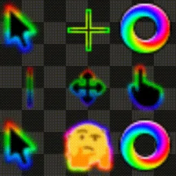 Sigma RGB animated mouse cursor