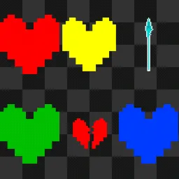 Simple undertale cursors