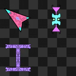 some random ah colors mouse cursor