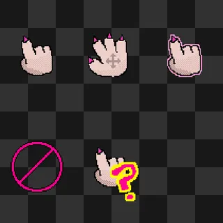 Space Cat Paws [wip] animated mouse cursor