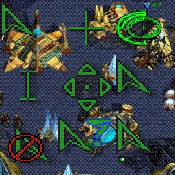 Starcraft Brood War Pack by rtyrt7 animated mouse cursor