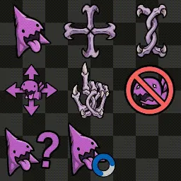 StarCraft Carbot Zergling Cursor