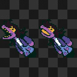Susie chomp animated mouse cursor