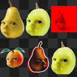 the baby fruits mouse cursor