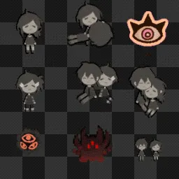 The coffin of Andy and Leyley animated mouse cursor