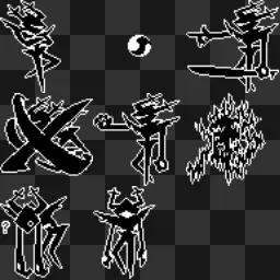 The roaring knight (deltarune) animated mouse cursor