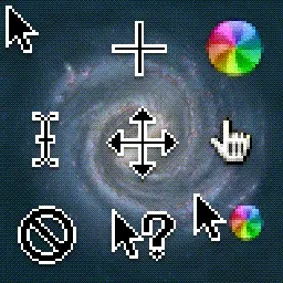 The Wozniak animated mouse cursor