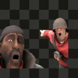 There animated mouse cursor