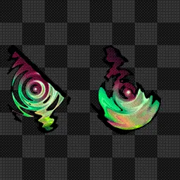 Twirl Distored Animated Cursor